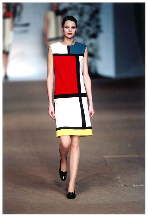 mondrian kleid yves saint laurent|yves saint laurent 60s fashion.